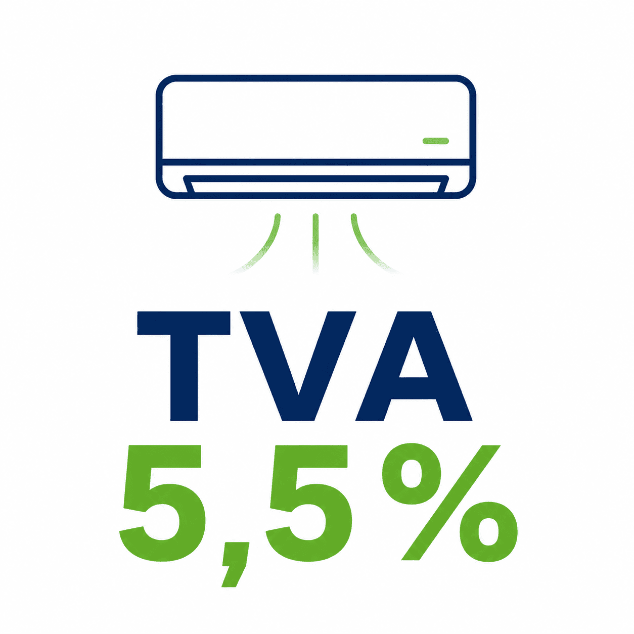 Climatisation : TVA à 5,5 %